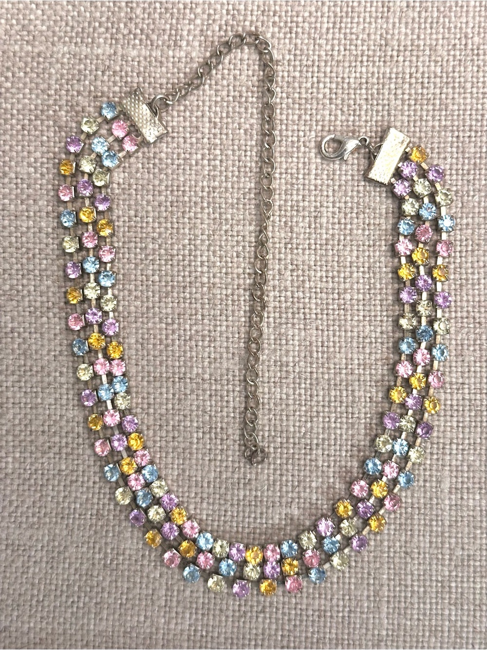 GUC Gold-Tone Multicolored Choker